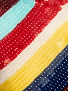 BOTTEGA VENETA Striped Cotton Sequined Dress