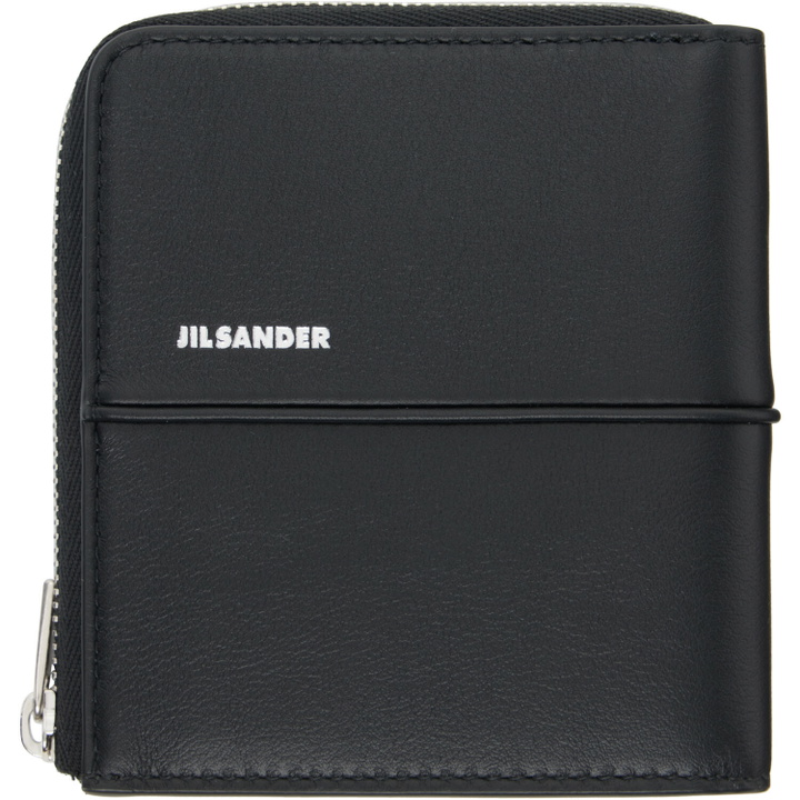 Photo: Jil Sander Black Linea Card Holder