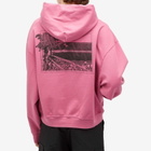 PACCBET Men's Miami Pull Over Hoodie in Pink