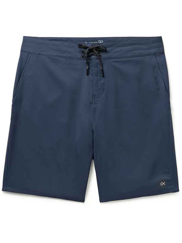 Photo: OUTERKNOWN - Apex Long-Length Swim Shorts - Blue