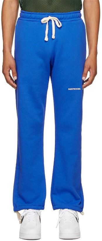 Photo: Saintwoods Blue Logo Lounge Pants