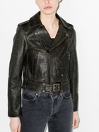 GOLDEN GOOSE - Golden Leather Jacket