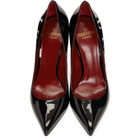 Valentino Black Valentino Garavani VLTN Heels