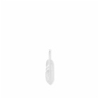 First Arrows Men's Feather X Small Pendant in Silver