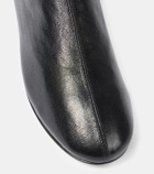 CO Leather sock boots