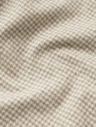 NN07 - Peter Houndstooth Virgin Wool-Blend Overshirt - Neutrals