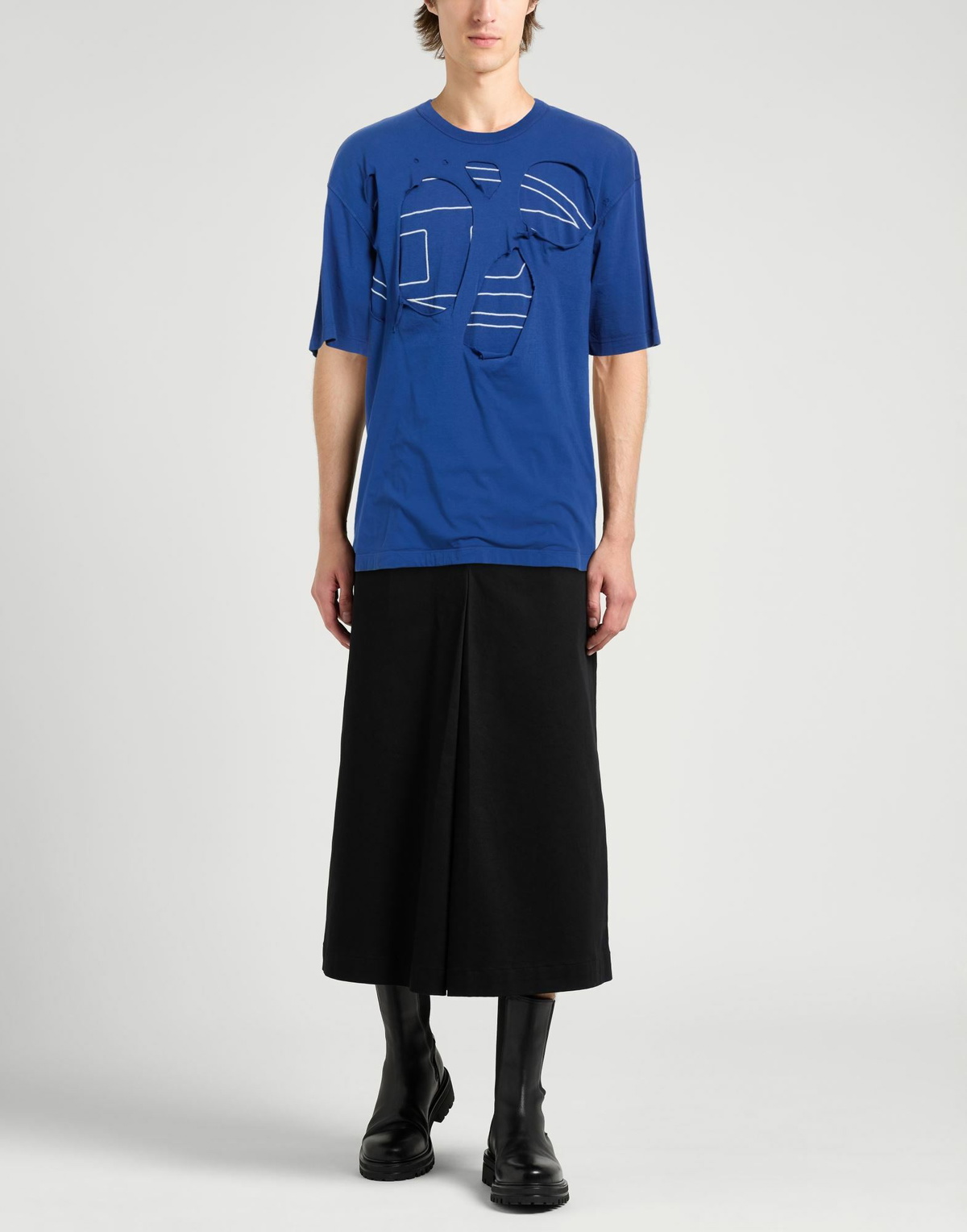 Diesel Mens T-shirt in Blue