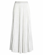 Peserico Womens Maxi skirt in Light grey