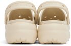 Crocs Off-White Classic Platform Clogs