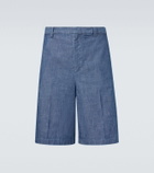 Jil Sander Denim Bermuda shorts