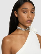 ALESSANDRA RICH Crystal Braid Choker