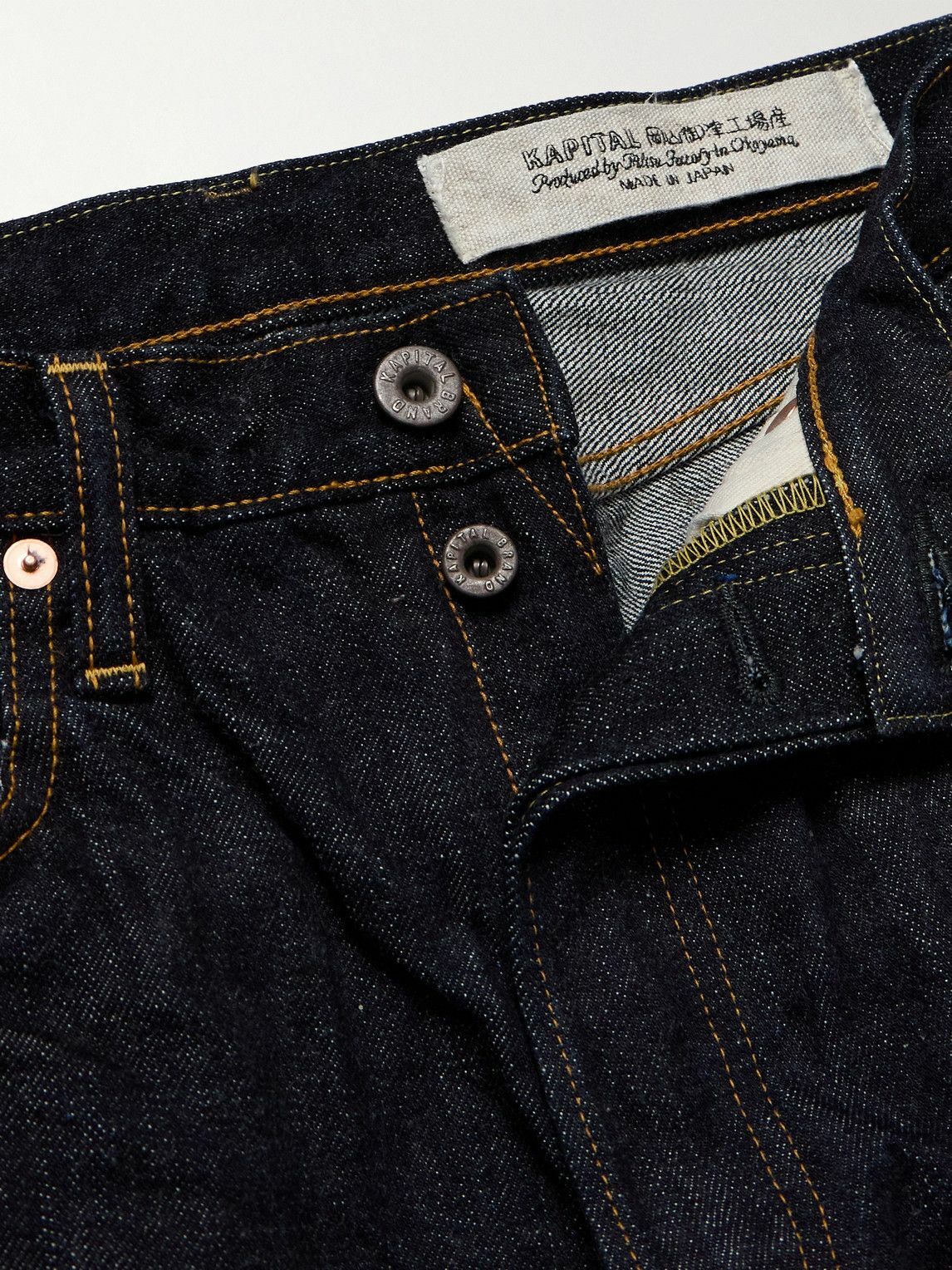 【111】　KAPITAL １ KAPITAL - Straight-Leg Jeans - Blue KAPITAL