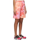 Collina Strada SSENSE Exclusive Pink Flower Patch Shorts