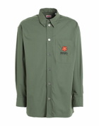 Kenzo Mens Shirt Military in Green