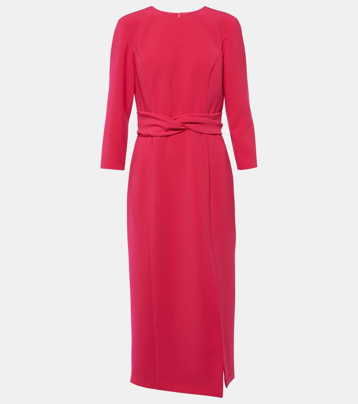 Jupe midi drapée irisée - Rose Jupe midi drapée irisée - Rose
