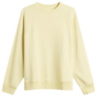 Kaptain Sunshine Men's Suvin Crewneck Sweatshirt in Lemon
