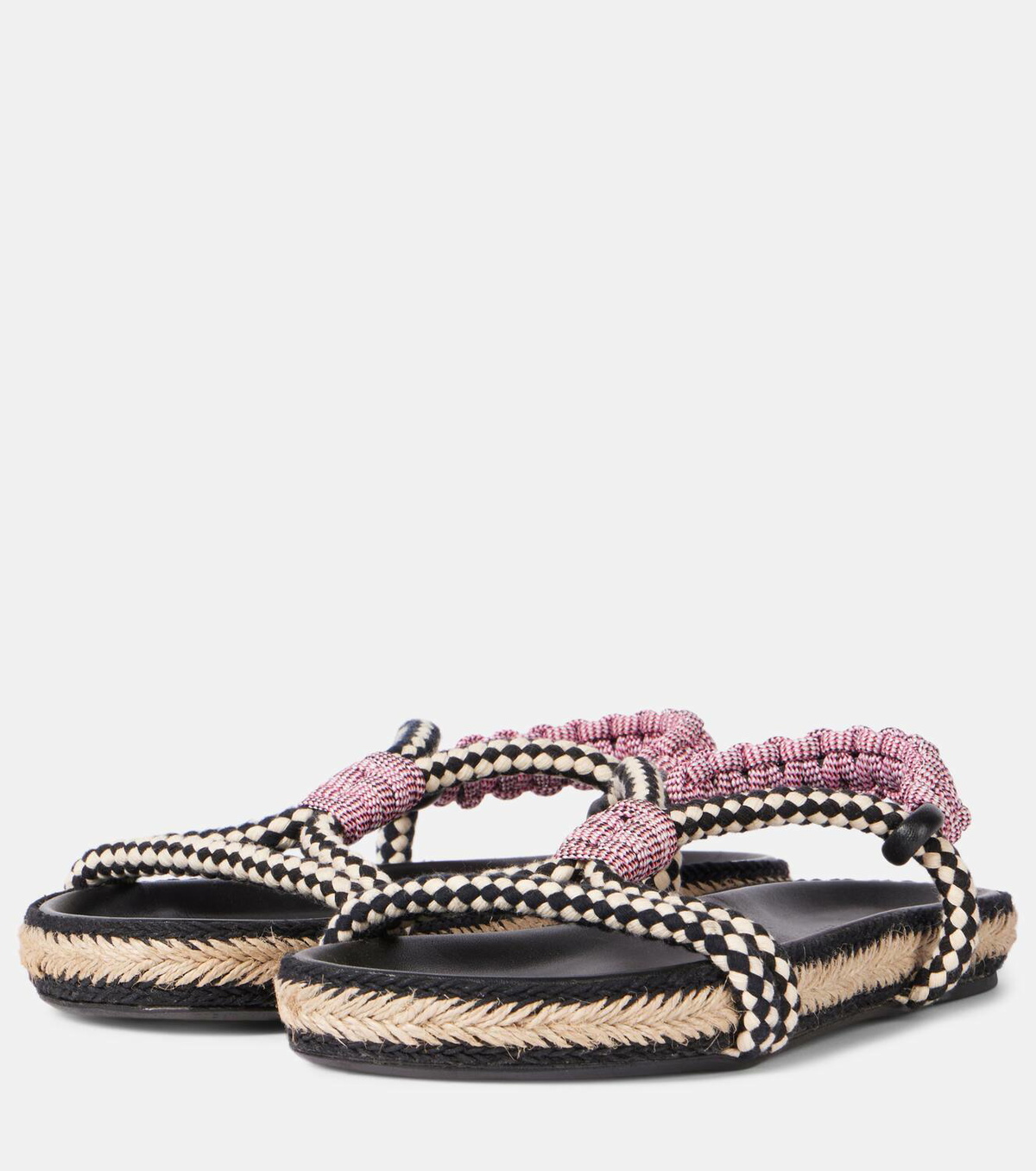Isabel Marant Waltee leather espadrille sandals