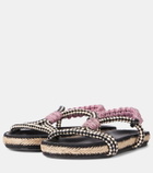 Isabel Marant Waltee leather espadrille sandals