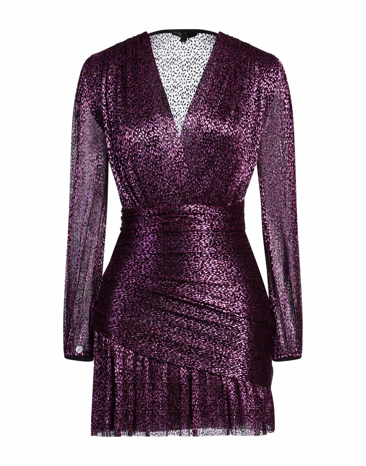 Maje Womens Mini dress Mauve