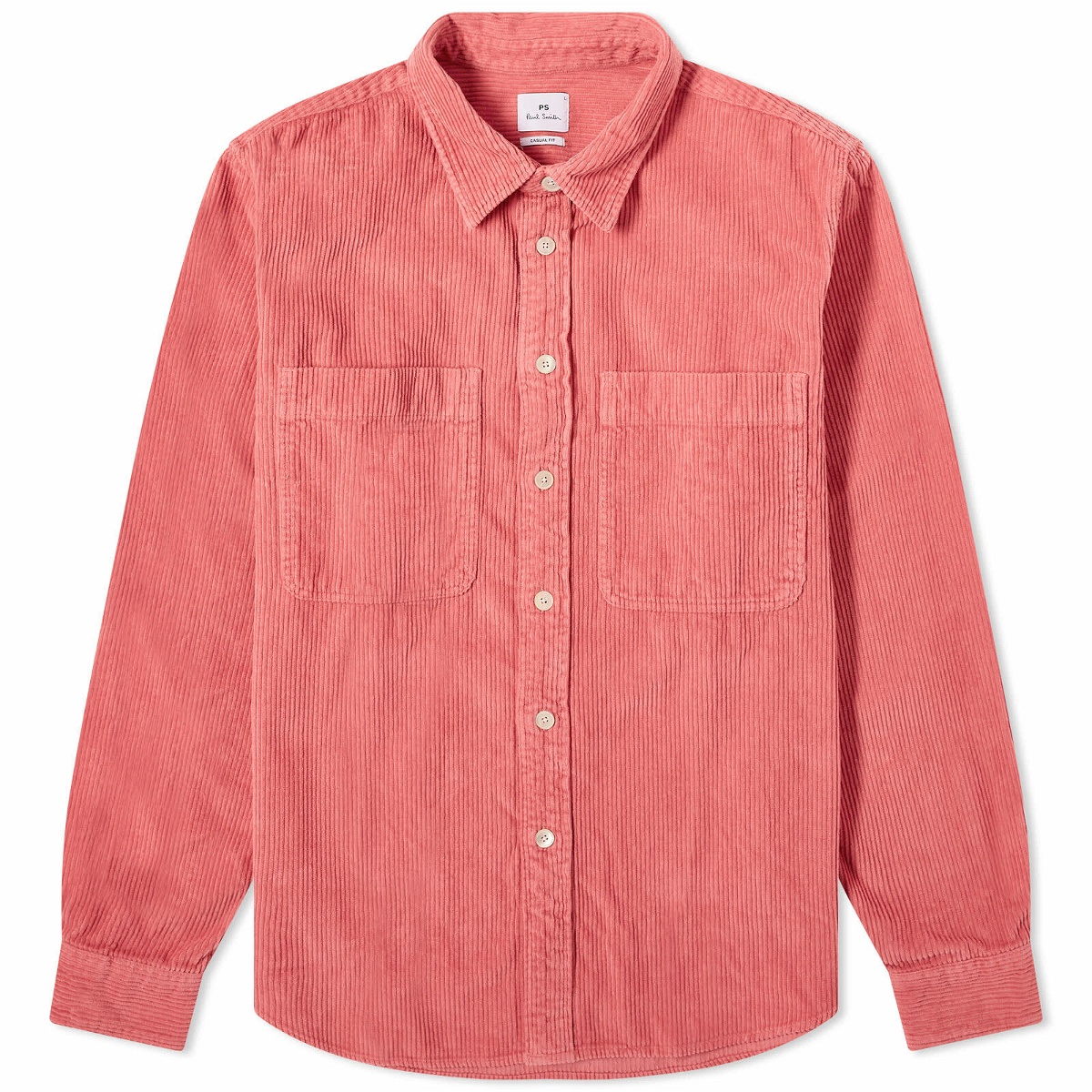 Photo: Paul Smith Men's Cord Shirt in Pink
