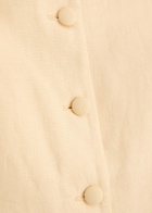 Faithfull The Brand Jane Linen Waistcoat Yellow