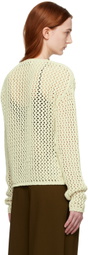 TheOpen Product Beige Zip Sweater