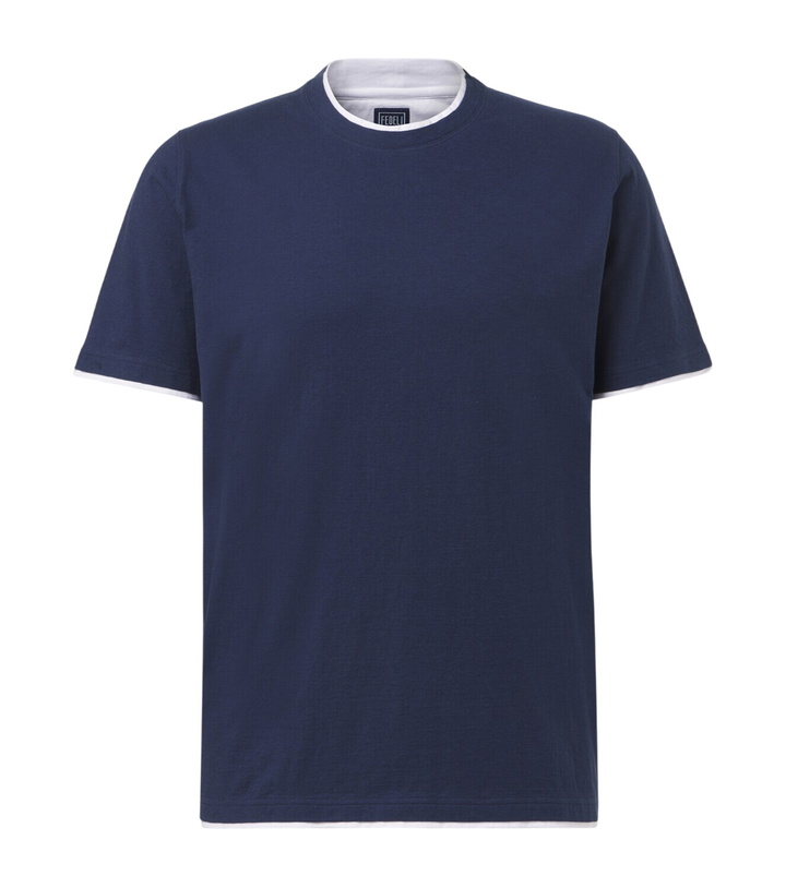 Photo: Fedeli Cotton jersey T-shirt