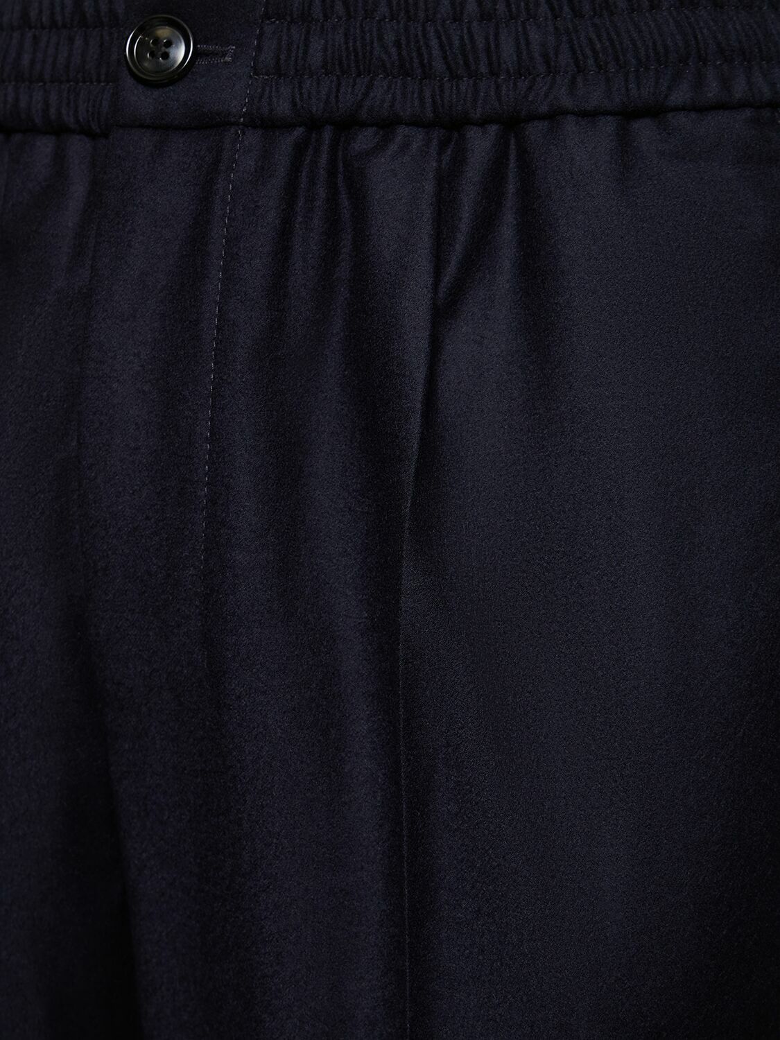 AMI PARIS - Wool Blend Cropped Pants