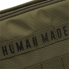 Human Made Men's Small Military Shoulder Pouch in Olive Drab