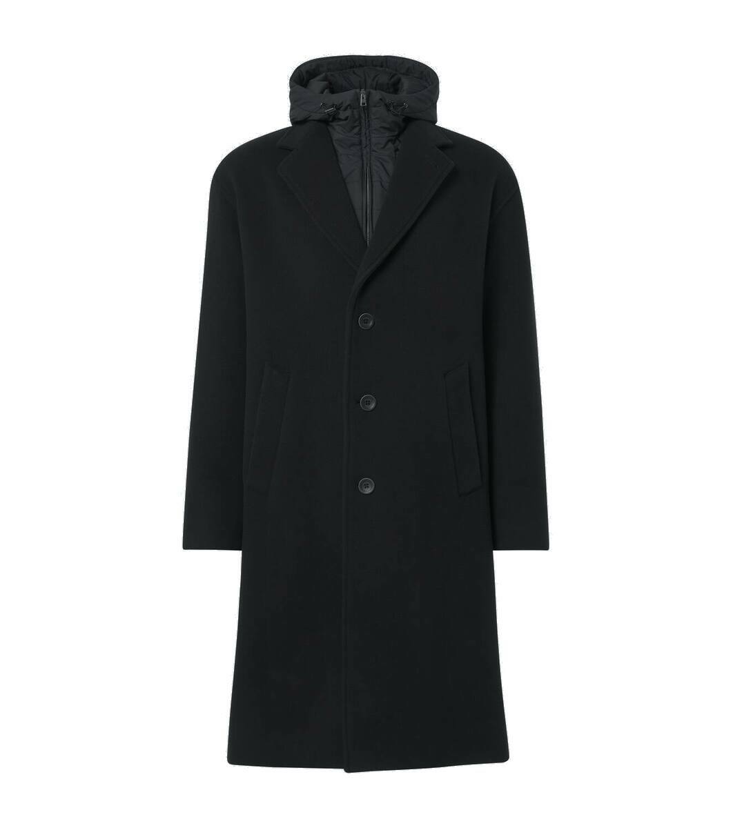 Herno Bicolor Cotton Coat