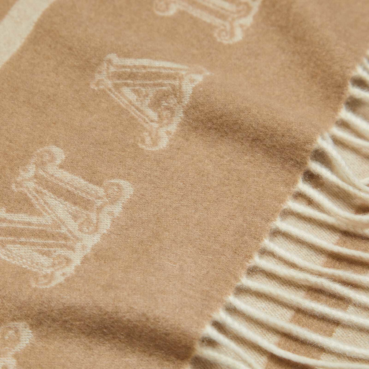 【関税&送料込】Max Mara Wsklause Scarf In Cashmere Beige Wsklause Scarf by Max Mara on Sale