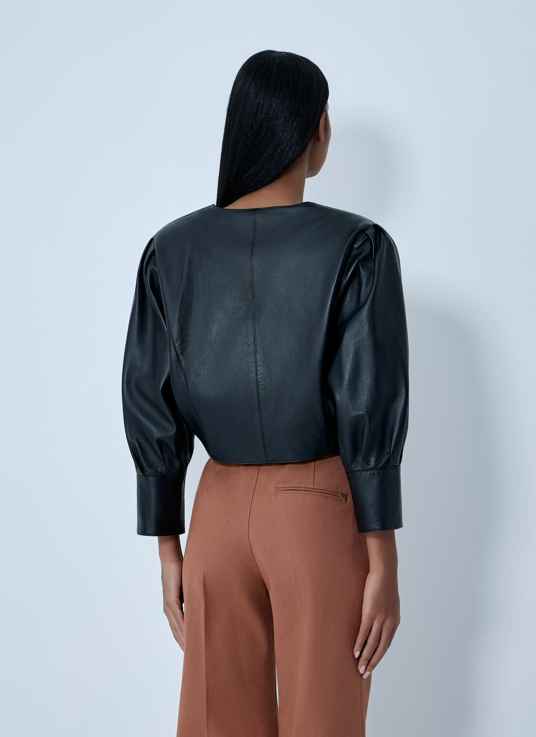Chloé Cropped Collarless Jacket