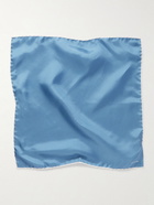 TOM FORD - Contrast-Tipped Silk-Twill Pocket Square