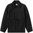Craig Green Men's Quilted Worker Jacket in Black