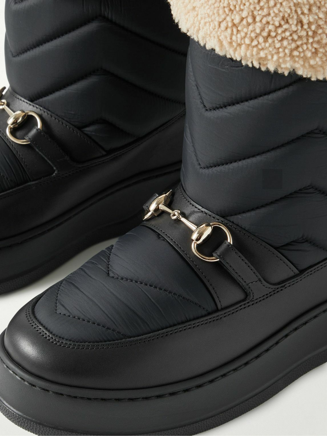 Gucci sales quilted boots