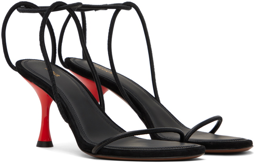 NEOUS Black Nenque Heeled Sandals