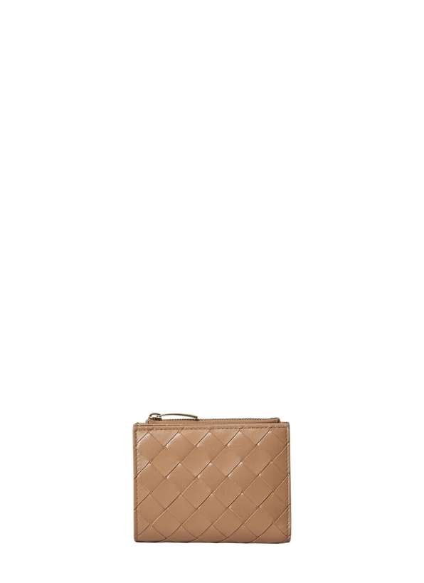 Photo: Bottega Veneta Small Bi-Fold Intrecciato Wallet