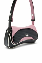 Diesel Play - Clutch with colour-block design - Clutches - Woman -