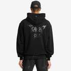 END. x Represent Men's 247 Oversized Hoodie in Jet Black