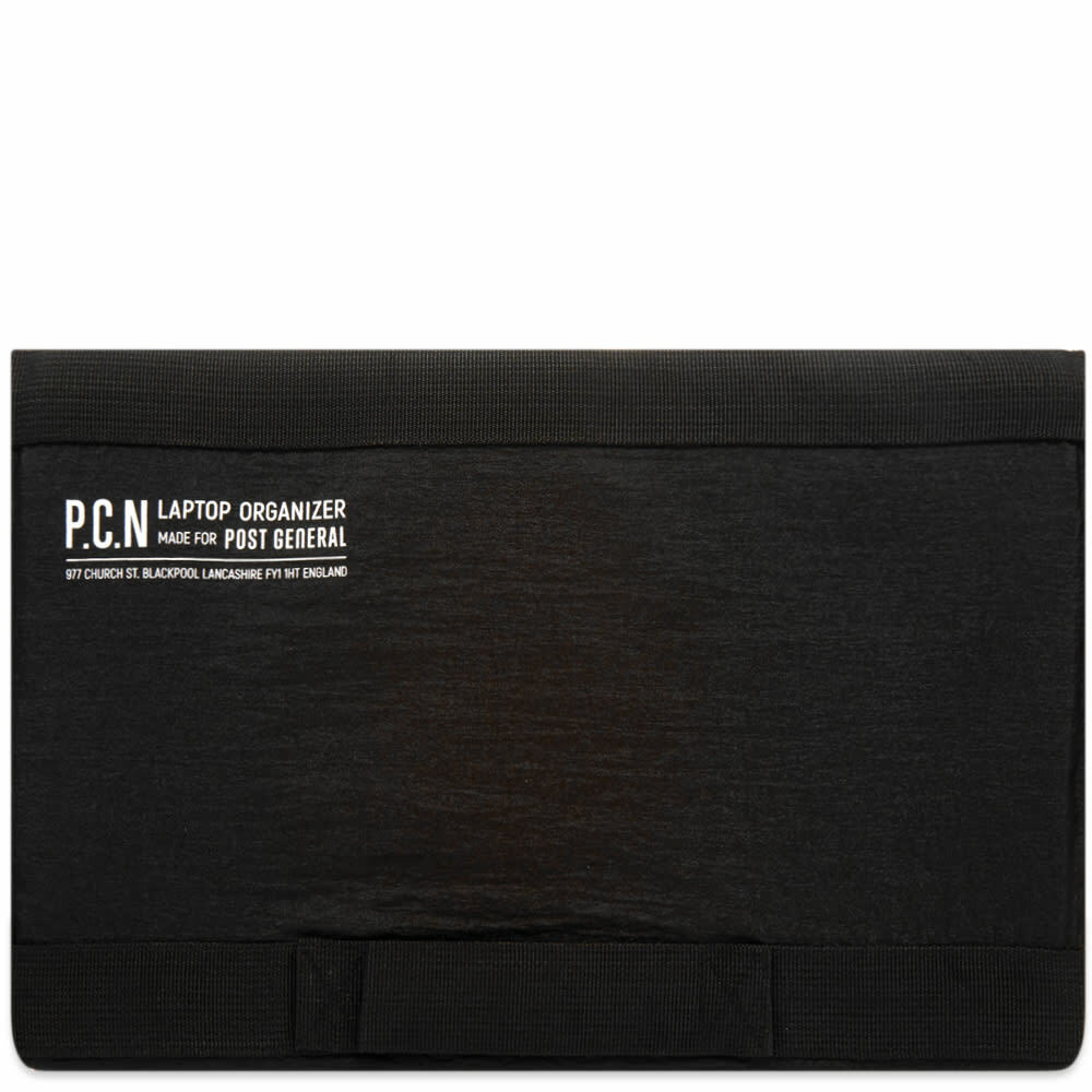 Post General Parachute Laptop Organiser in Black Post General