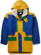 Isabel Marant - Ganeri Oversized Fleece-Trimmed Colour-Block Shell Hooded Parka - Yellow