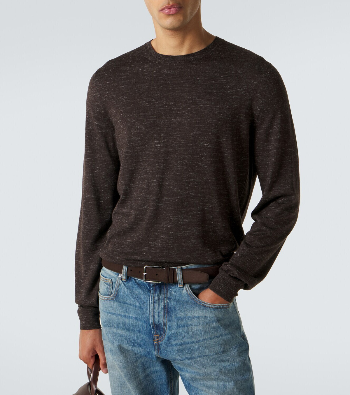 Zegna Silk, cashmere, and linen sweater