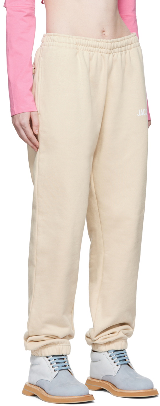 Jacquemus Beige 'Le Jogging' Lounge Pants