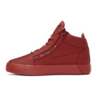Giuseppe Zanotti Red July High-Top Sneakers