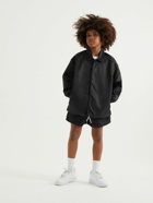 Fear of God Essentials Kids - Logo-Appliquéd Shell Coach Jacket - Black