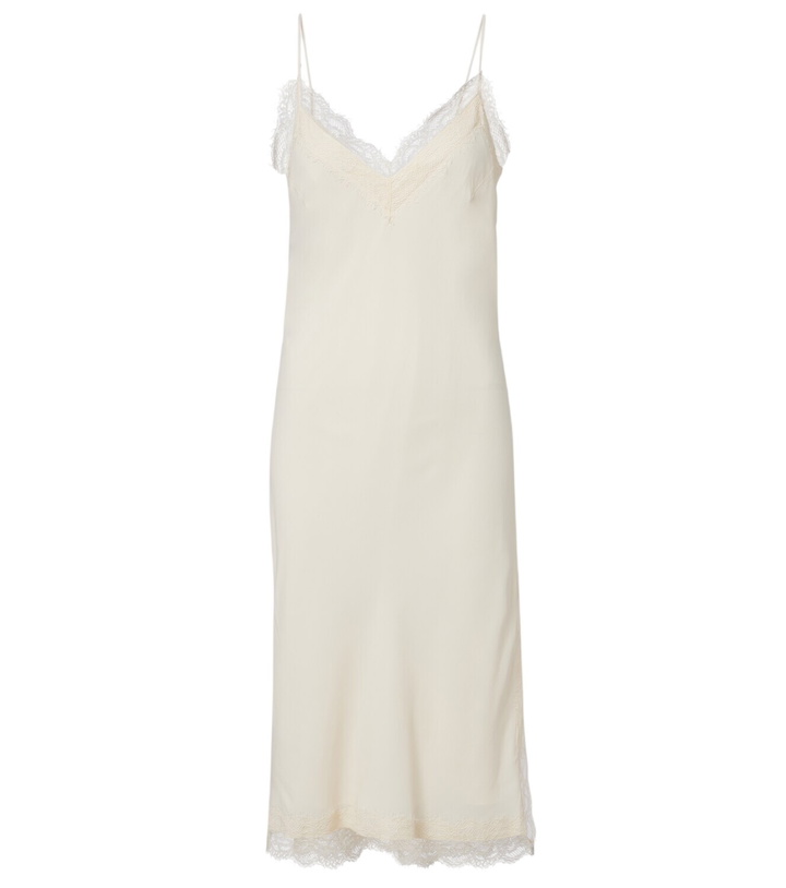 Photo: Róhe Lace-trimmed slip dress