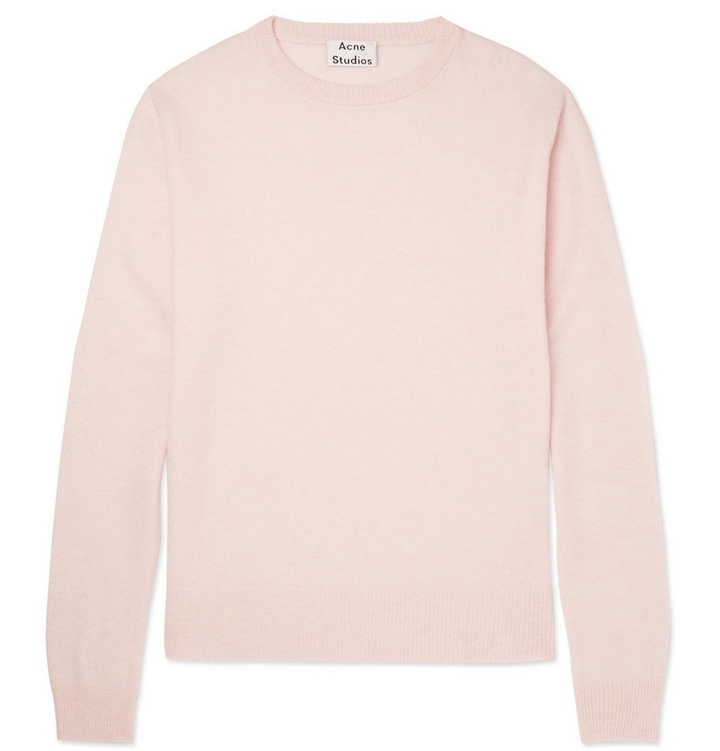 Photo: Acne Studios - Niale Wool-Blend Sweater - Men - Pink