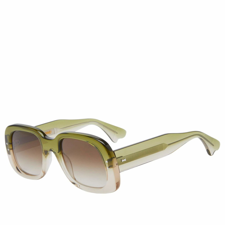 Photo: Cubitts x YMC Killy Sunglasses in Green 
