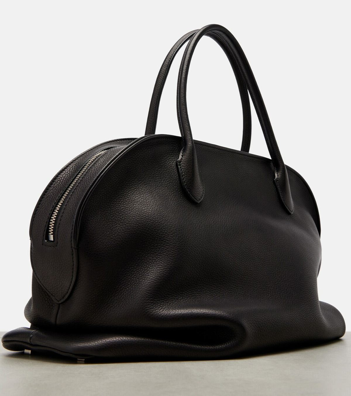 The Row Agnes 16 leather tote bag
