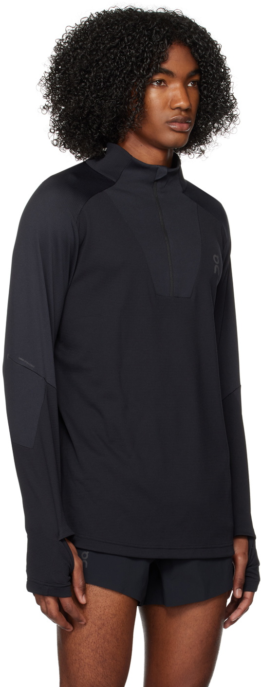 On Black Climate Sweatshirt